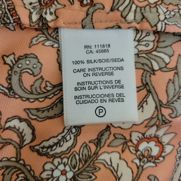 Michael Kors Paisley Top - Picture 4 of 5